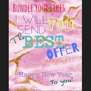 Bundle every single item you like!